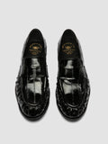 SOLITUDE 107 - Schwarze Penny-Loafers aus Leder - thumb image 2,side view