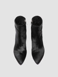 SUZY 008 - Schwarze Lederstiefel mit Reißverschluss - thumb image 2,side view