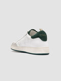 THE ANSWER 001 - White Leather and Suede Sneakers - thumb image 4,side view