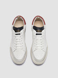 THE ANSWER 001 - White Leather and Suede Sneakers - thumb image 2,side view