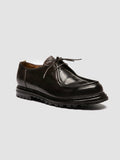 VOLCOV 009 - Brown Leather Derby Shoes - thumb image 3,side view
