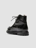 VOLCOV 010 - Black Leather Lace-Up Boots - thumb image 4,side view