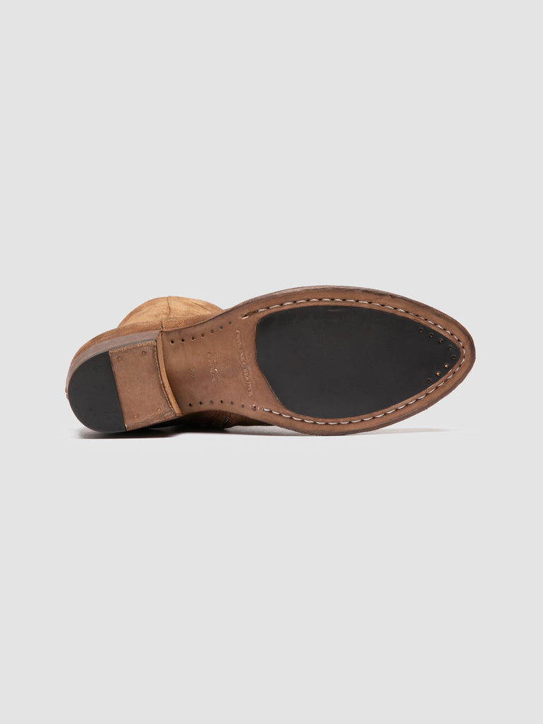 WADE 003 - Brown Suede Zipped Boots Officine Creative - 5