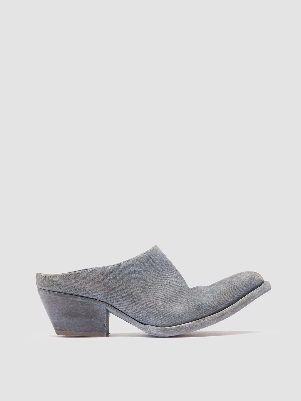 WANDA DD 101 - blaue Pantoletten aus Wildleder - image 1,side view