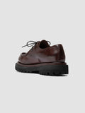 WISAL DD 125 - Burgundy Leather Derby Shoes - thumb image 4,side view