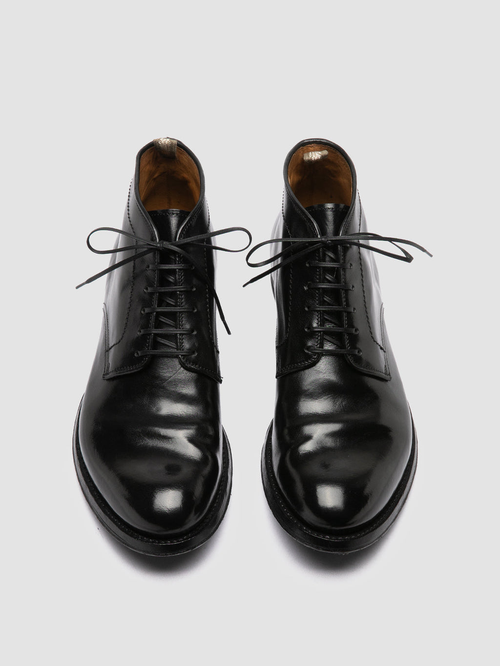 ANATOMIA 88 - Black Leather Chukka Boots - image 2,side view
