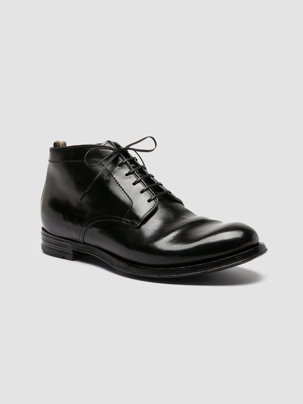ANATOMIA 88 - Black Leather Chukka Boots - image 3,side view