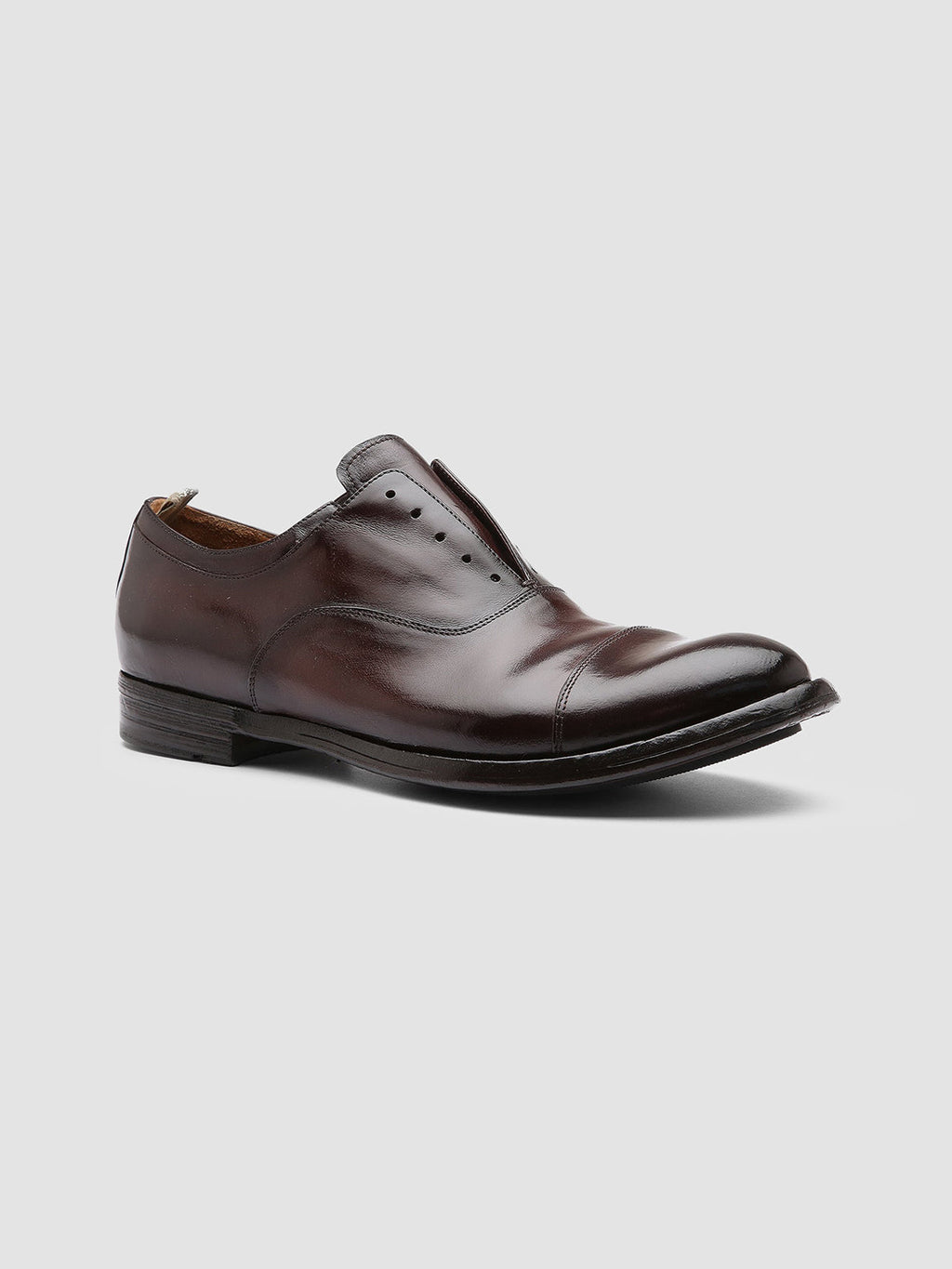 ANATOMIA 015 - braune Oxfordschuhe aus Leder - image 3,side view