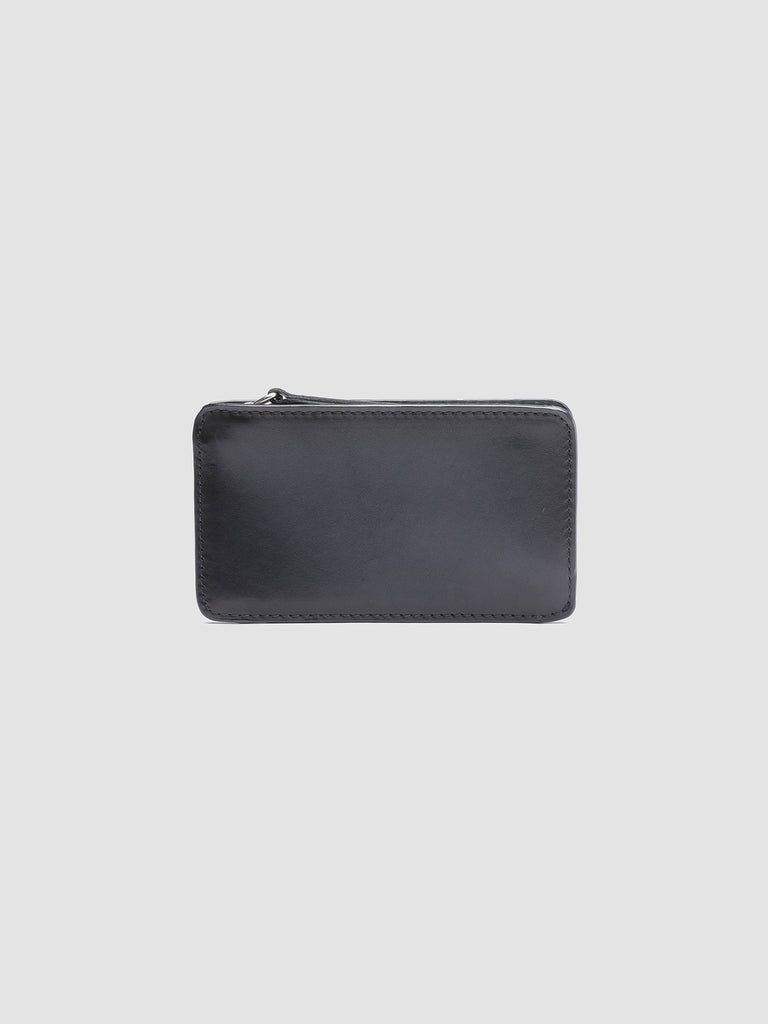 BERGE’ 03 - Blue Leather card holder  Officine Creative - 2