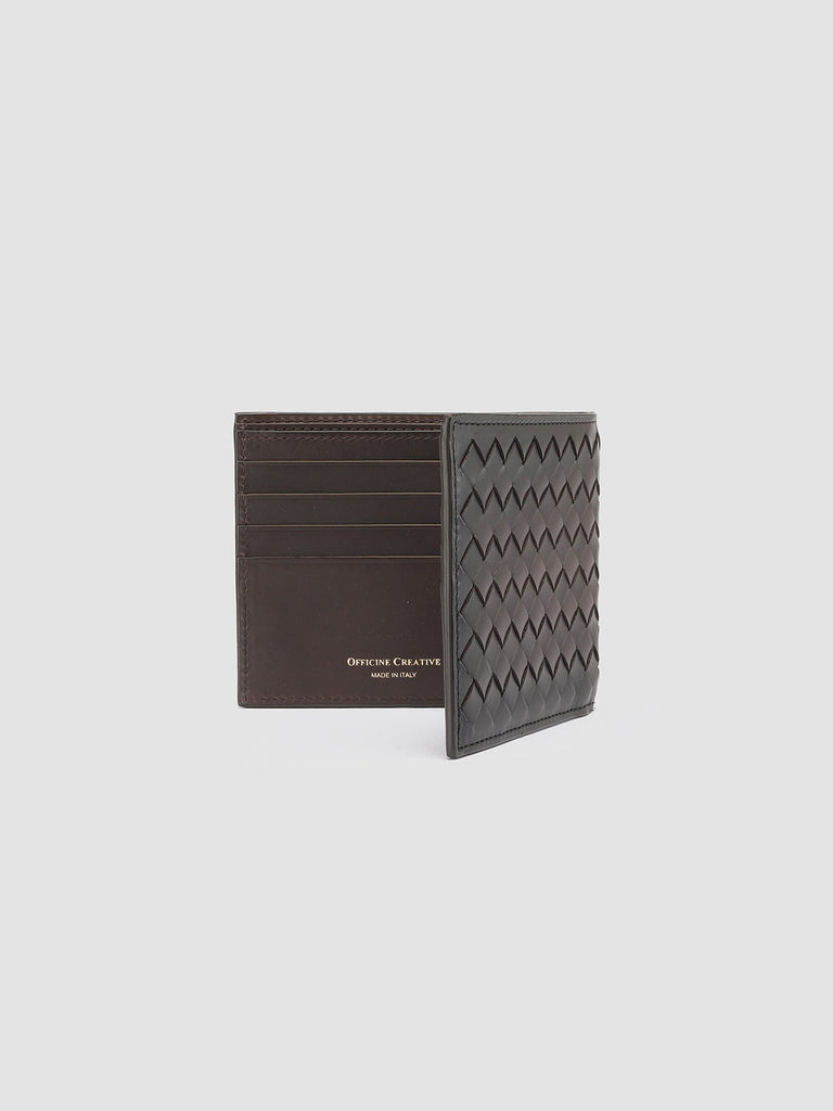 BOUDIN 123 - Brown Leather bifold wallet  Officine Creative - 2