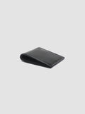BOUDIN 23 - Black Leather Bifold Wallet - thumb image 3,side view