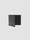BOUDIN 23 - Black Leather Bifold Wallet - thumb image 5,side view
