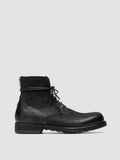 BULLA DD 102 - schwarze Lederstiefel zum Schnüren - thumb image 1,side view