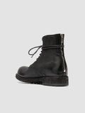 BULLA DD 102 - schwarze Lederstiefel zum Schnüren - thumb image 4,side view