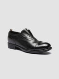 CALIXTE 003 - schwarze Oxfordschuhe aus Leder - thumb image 3,side view