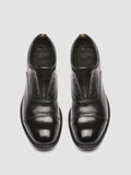 CALIXTE 003 - schwarze Oxfordschuhe aus Leder - thumb image 2,side view