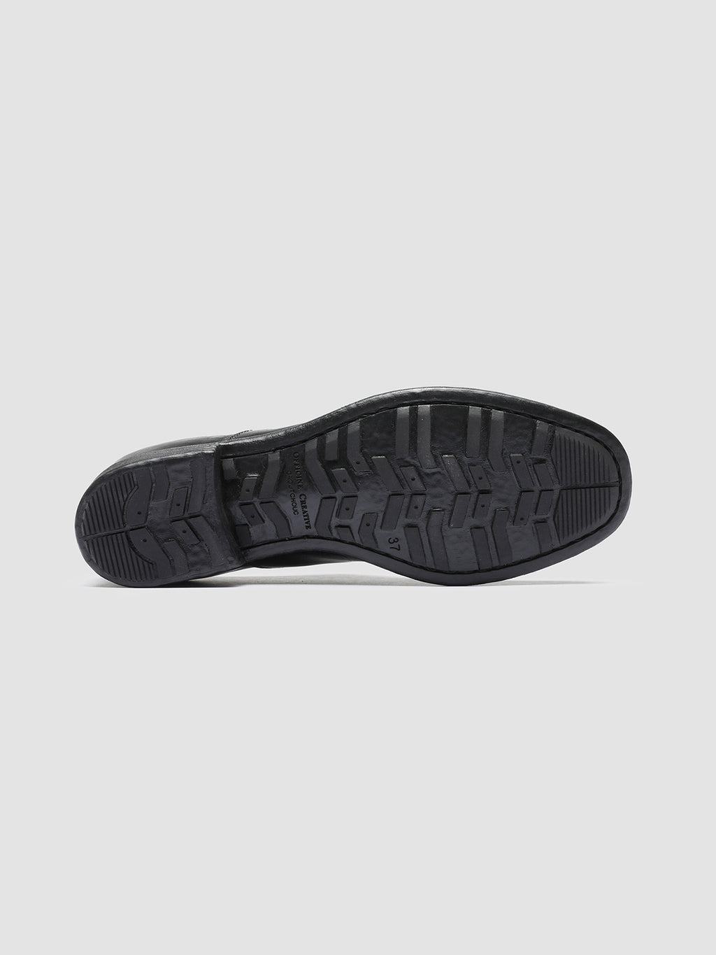 CALIXTE 003 - schwarze Oxfordschuhe aus Leder - image 5,side view