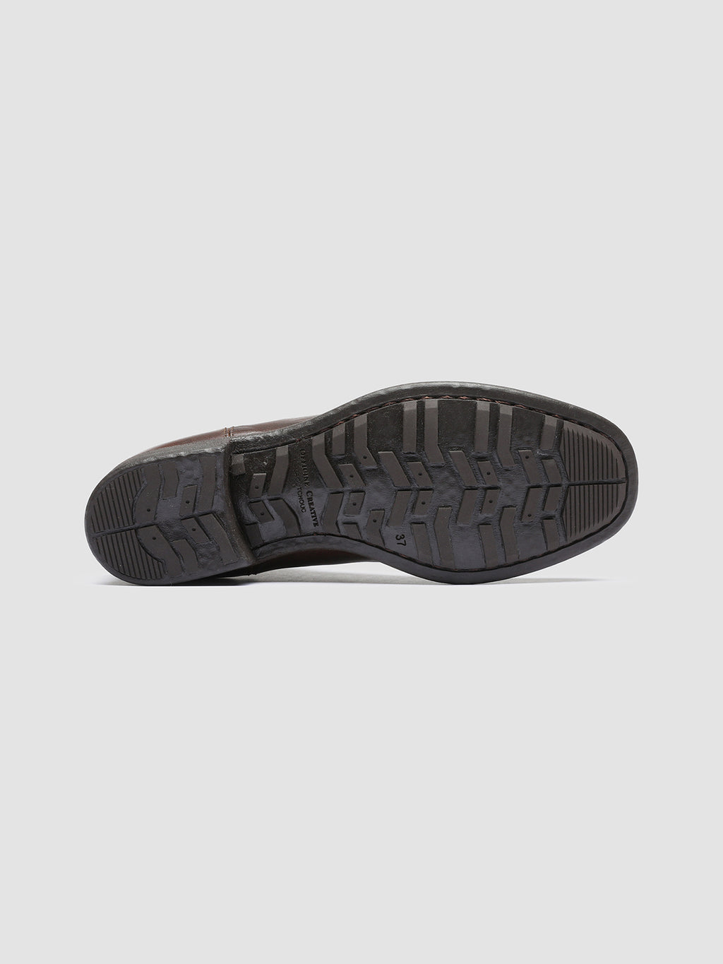 CALIXTE 004 - braune Chelsea-Lederstiefel - image 5,side view