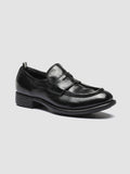 CALIXTE 020 - schwarze Leder-Loafer - thumb image 3,side view