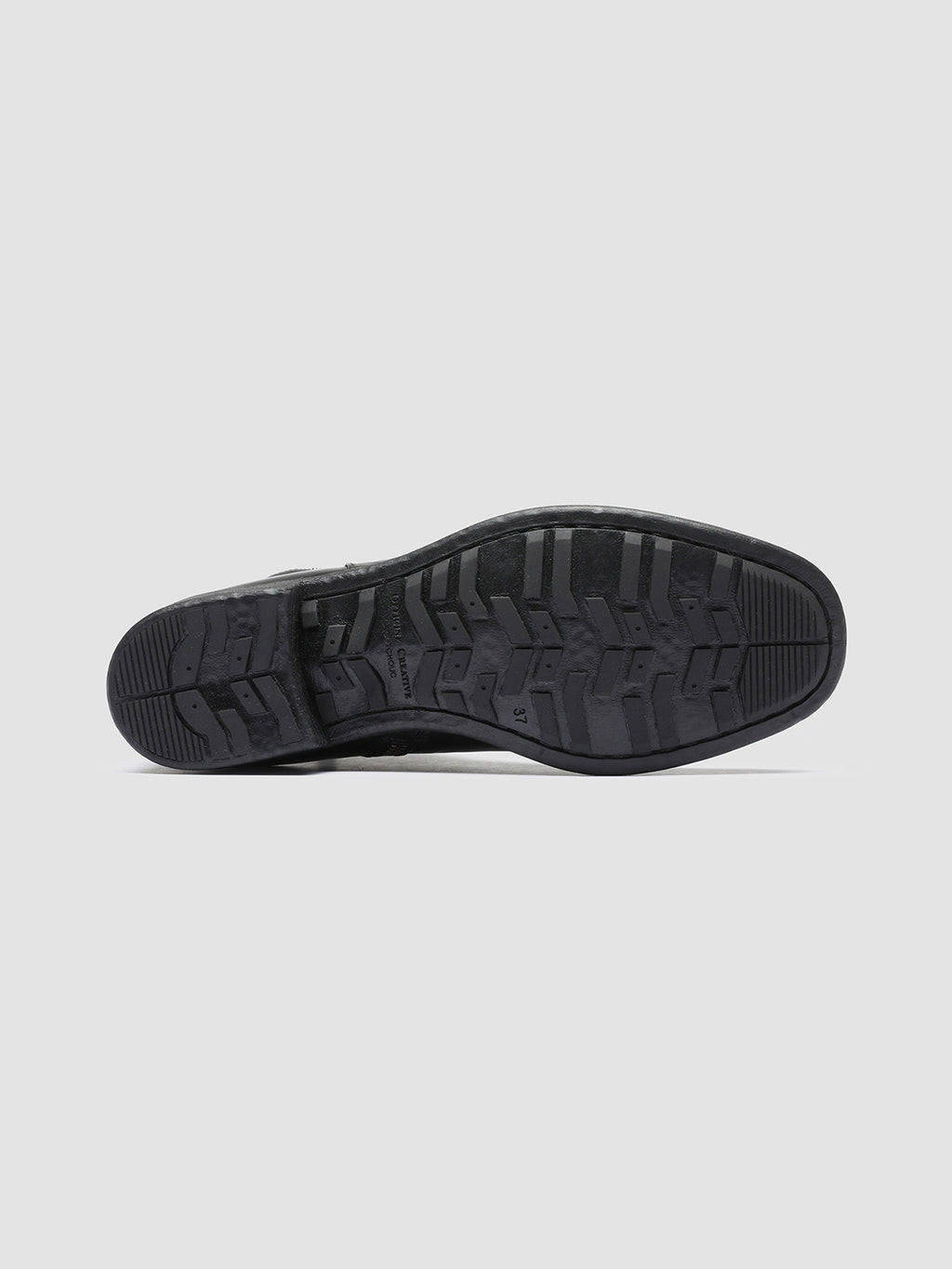 CALIXTE 020 - schwarze Leder-Loafer - image 5,side view