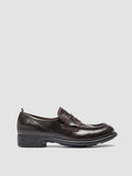 CALIXTE 020 - braune Leder-Loafer - thumb image 1,side view