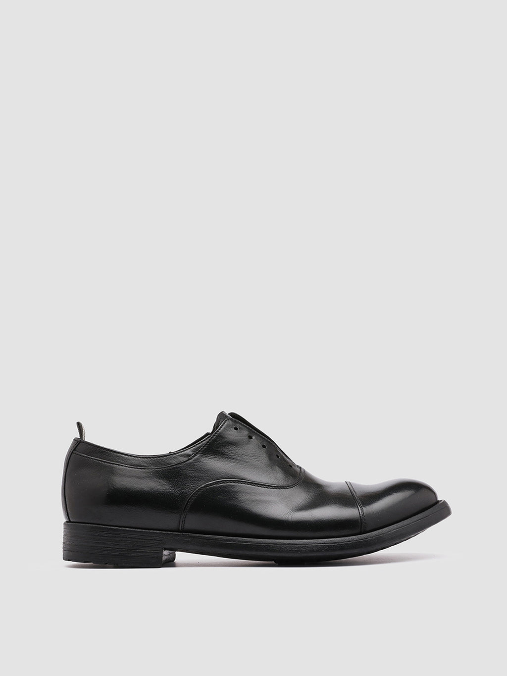 HIVE 004 - schwarze Oxfordschuhe aus Leder - image 1,side view