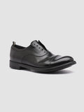 HIVE 004 - schwarze Oxfordschuhe aus Leder - thumb image 3,side view