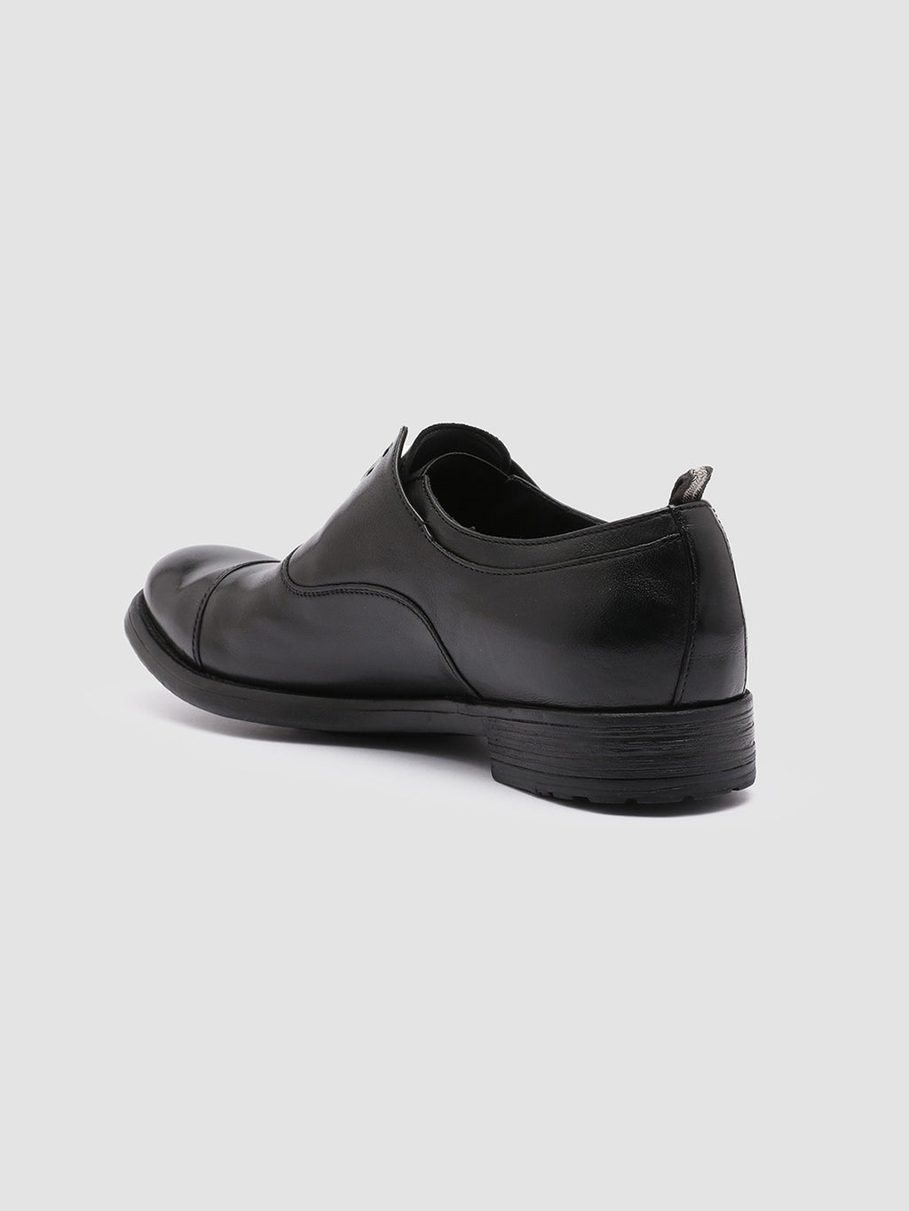 HIVE 004 - schwarze Oxfordschuhe aus Leder - image 4,side view