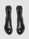 LEXIKON 073 - schwarze Chelsea-Lederstiefel - thumb image 2,side view