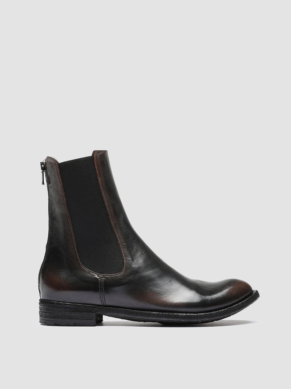 LEXIKON 073 - Brown Leather Chelsea Boots - image 1,side view