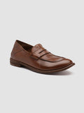 LEXIKON 516 - Brown Leather Loafers - thumb image 3,side view