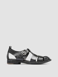 LEXIKON 536 - Black Leather Sandals - thumb image 1,side view