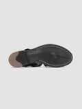 LEXIKON 536 - Black Leather Sandals - thumb image 5,side view