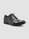 ANATOMIA 012 - schwarze Derbyschuhe aus Leder - thumb image 3,side view