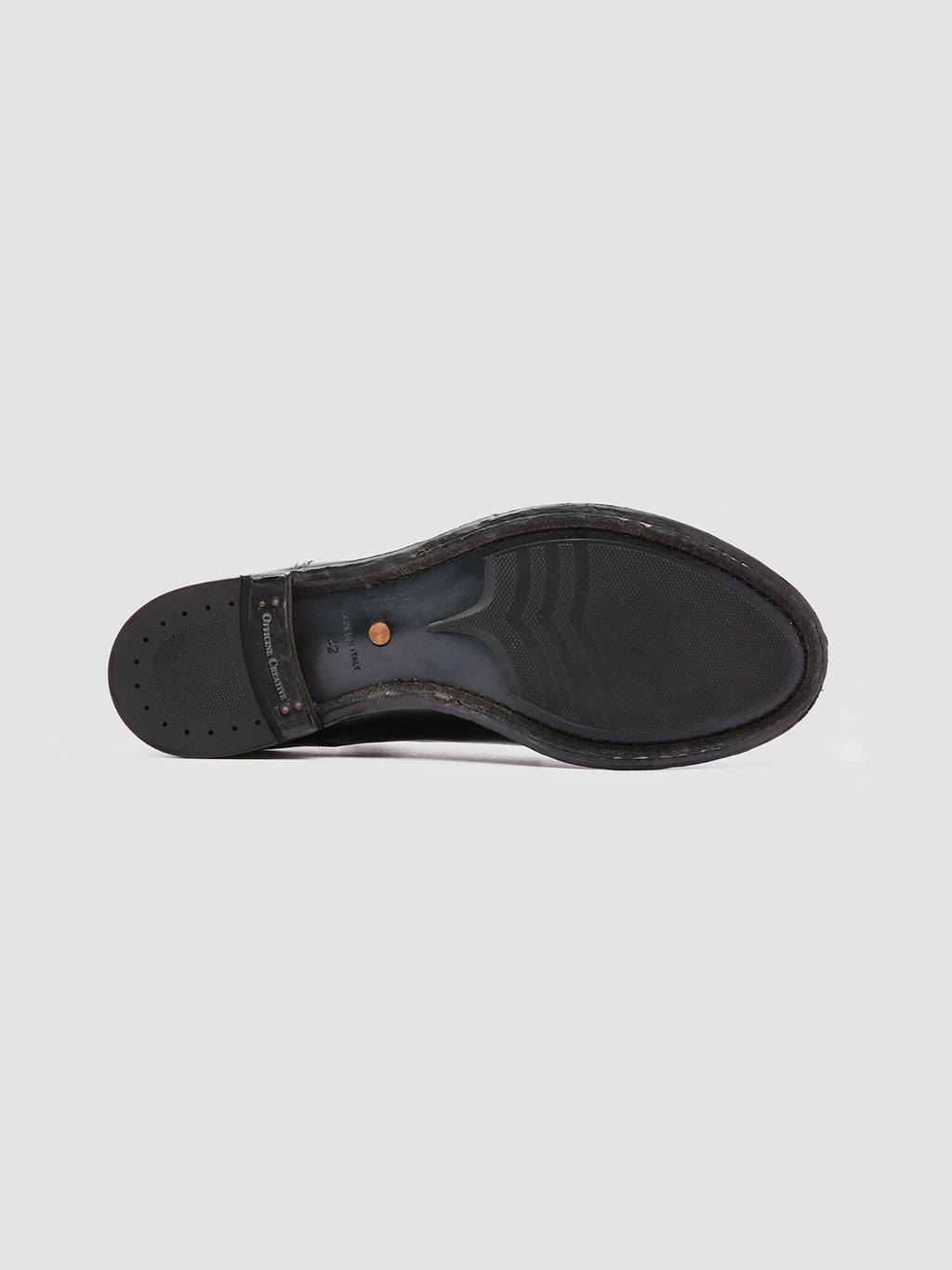 ANATOMIA 012 - schwarze Derbyschuhe aus Leder - image 5,side view