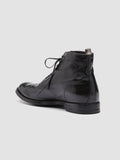ANATOMIA 013 - Black Leather Ankle Boots - thumb image 4,side view