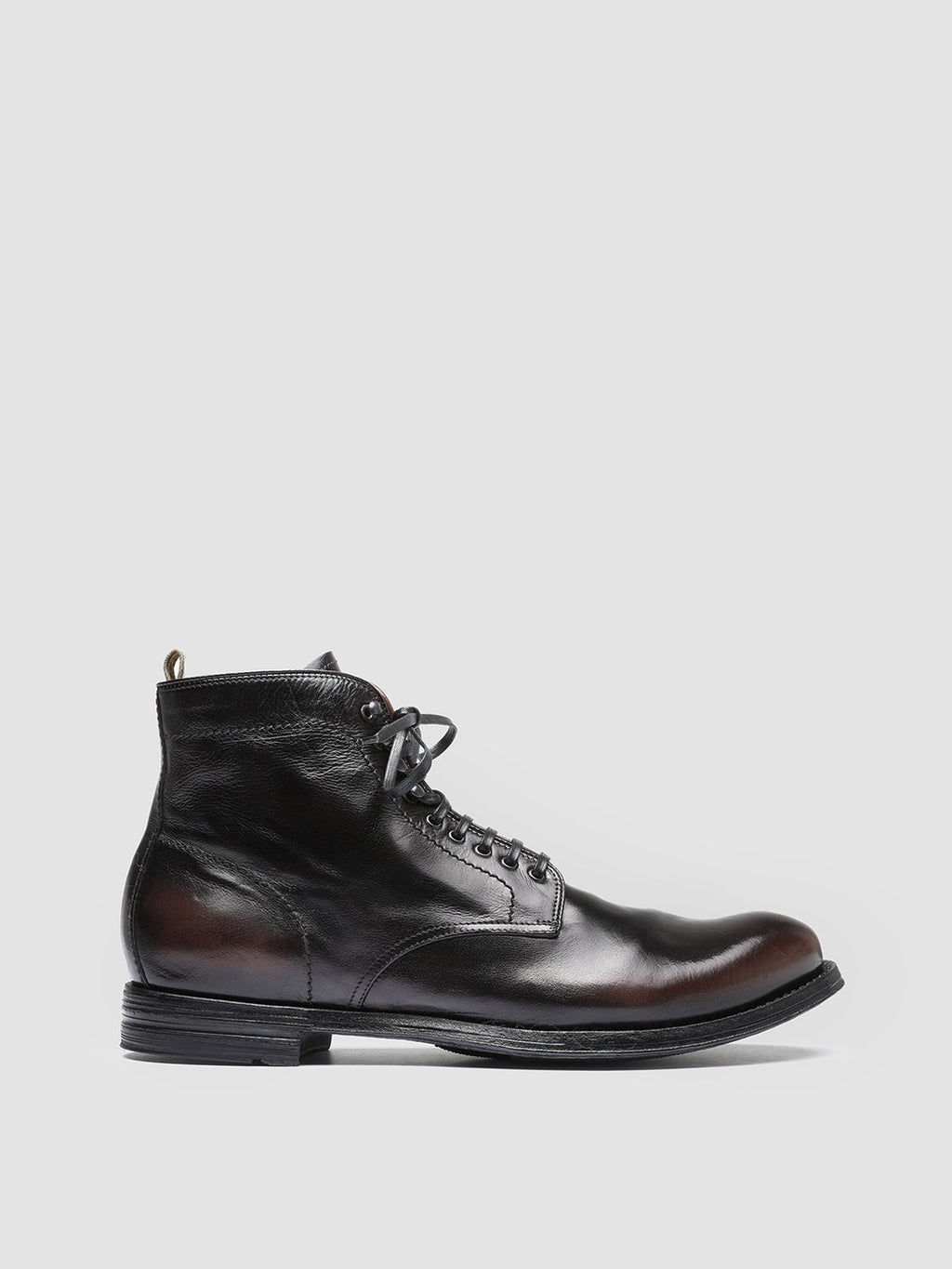 ANATOMIA 013 - schwarze Lederstiefeletten - image 1,side view