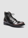 ANATOMIA 013 - schwarze Lederstiefeletten - thumb image 3,side view