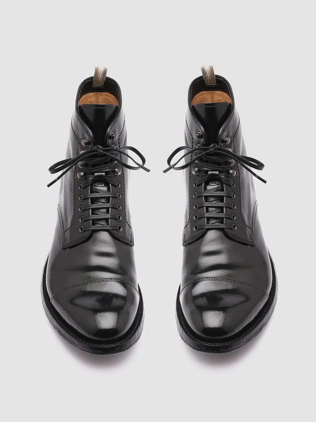 ANATOMIA 016 - schwarze Lederstiefeletten - image 2,side view