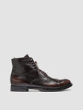 ANATOMIA 016 - Dark Brown Leather Ankle Boots - thumb image 1,side view