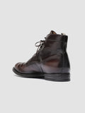 ANATOMIA 016 - Dark Brown Leather Ankle Boots - thumb image 4,side view