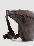 RARE 28 - brauner Hüftgürtel aus Leder - thumb image 2,side view