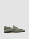 BLAIR 001 - Grüne Slipper aus Wildleder - thumb image 1,side view