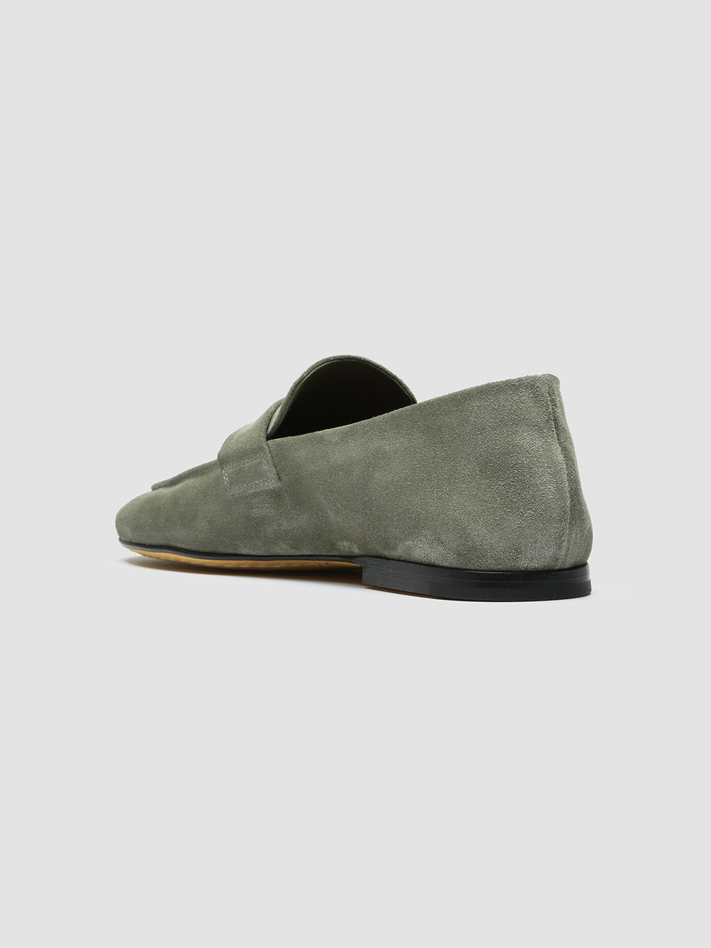 BLAIR 001 - Grüne Slipper aus Wildleder - image 4,side view