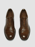 CALIXTE 003 - braune Oxfordschuhe aus Leder - thumb image 2,side view