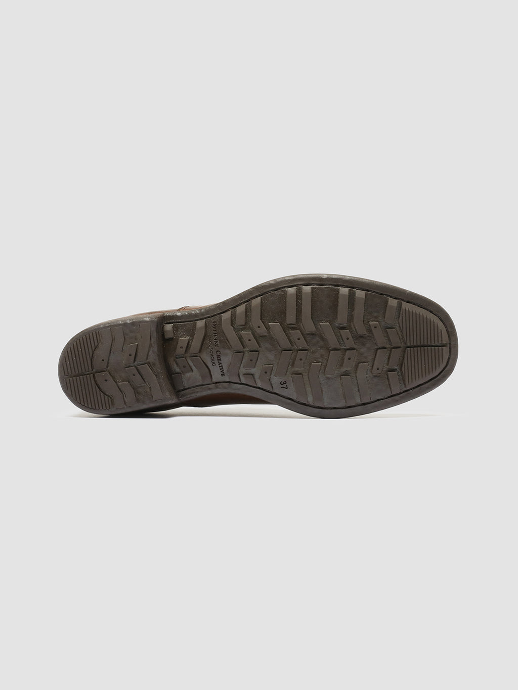 CALIXTE 003 - braune Oxfordschuhe aus Leder - image 5,side view