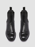 CALIXTE 004 - schwarze Chelsea-Lederstiefel - thumb image 2,side view