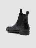 CALIXTE 004 - schwarze Chelsea-Lederstiefel - thumb image 4,side view