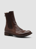 LEXIKON 073 - braune Chelsea-Lederstiefel - thumb image 3,side view