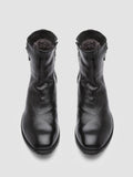 LEXIKON 097 - schwarze Lederstiefeletten - thumb image 2,side view